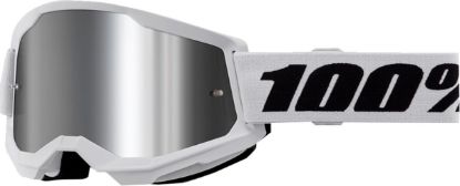 Picture of GOGGLE STRATA 2 JNR WHITE MIR 