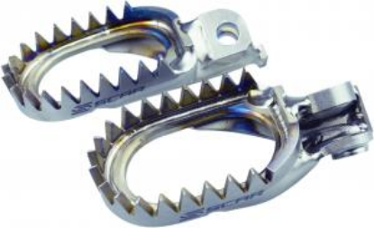 Afbeeldingen van Voetsteunen sx 50 98-/sxf-fc -15 exc-fe -16 Titanium Anti Mud
