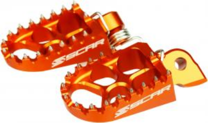 Afbeeldingen van Voetsteunen sx 50 98-/sxf-fc -15 exc-fe -16 Oranje