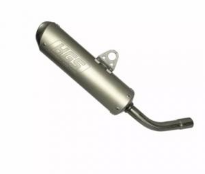 Afbeeldingen van Uitlaatdemper  Hgs  KTM SX50 24- / HSQ TC50 24- / GG MC50 24- zilver