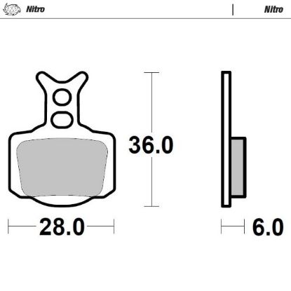 Afbeeldingen van Remblokken  Voor en Achter ktm sx 50 24- Motomaster