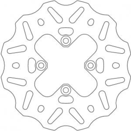 Picture of Achterremschijf ktm 65 01/24 motomaster