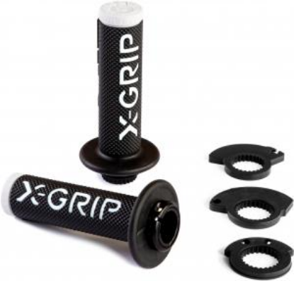Afbeeldingen van BRAAAAP GRIPS LOCK-ON BLACK-WHITE