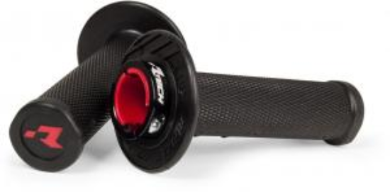 Afbeeldingen van R20 LOCK-ON GRIPS WAVE BLACK