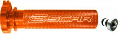 Afbeeldingen van ALU THROTTLE TUBE W.BEARING KTM/HUSQVARNA 4ST ORANGE