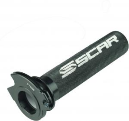 Afbeeldingen van ALUMINUM THROTTLE TUBE + BEARING BLACK COLOR KTM/HUSQVARNA/GASGAS MINI