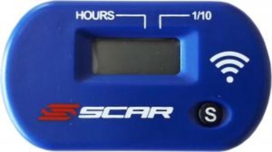 Picture of WIRELESS HOUR METER BLUE
