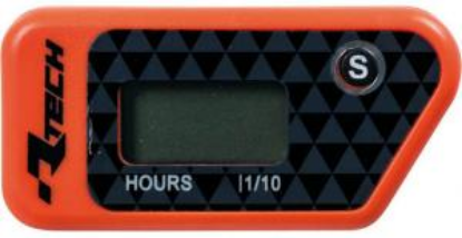 Picture of Urenteller Draadloos Oranje Rtech -