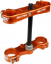 Afbeeldingen van SX 65 12-20 TRIPLE CLAMPS OFFSET 22MM ORANGE COLOR