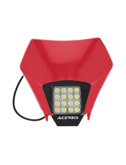 Afbeeldingen van ACERBIS VSL LED HEADLIGHT MASK GASGAS 24/26 - RED