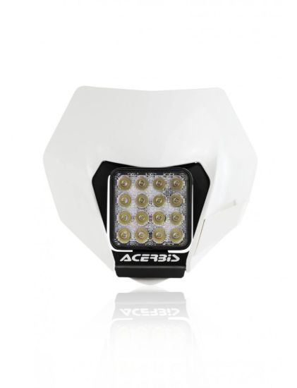 Afbeeldingen van ACERBIS HEADLIGHT MASK VSL FIT ALL - WHITE