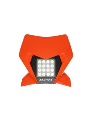 Picture of ACERBIS HEADLIGHT MASK VSL KTM EXC/EXC-F 24/26 - ORANGE