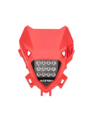 Picture of ACERBIS VSL BETA HEADLIGHT RR 25/26 - RED