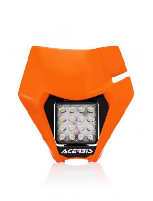 Afbeeldingen van ACERBIS HEADLIGHT MASK VSL KTM EXC/EXC-F 20/23 - ORANGE