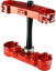 Afbeeldingen van TRIPLE CLAMPS CRF250R CRF450R/X 2021 - RED COLOR