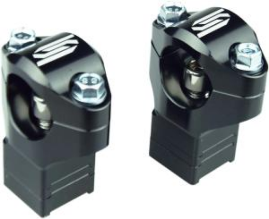 Afbeeldingen van KTM/HUSQ/GASGAS/BETA/SHERCO H:35/40/45/50MM BAR MOUNTS 28.6MM FOR STOCK TRIPLE CLAMPS