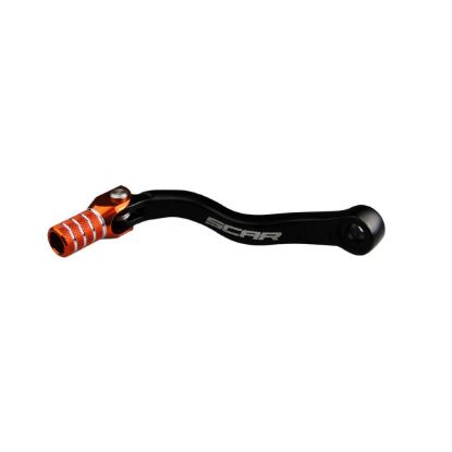 Afbeeldingen van KTM SXF250/350 11- HSQ FC250/350 14- FE250/350 17- GEAR SHIFT LEVER KTM/HSQ ORANGE TIP