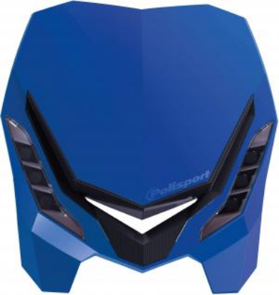 Afbeeldingen van Koplamp E-Blaze LED-koplamp Universeel BLAUW/Zwart