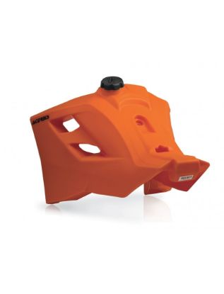 Afbeeldingen van BENZINETANK KTM 24L EXC/EXC-F 08/11 + SX/SX-F 07/10 - Transparant en Oranje