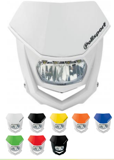 Afbeeldingen van Koplamp Gehomologeerde LED-verlichting diverse kleuren