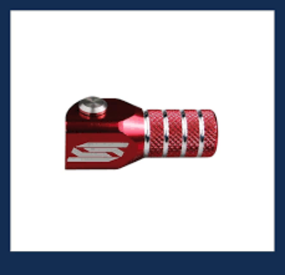 Afbeeldingen van GEAR SHIFT LEVER REPL. TIP RED UNIVERSAL