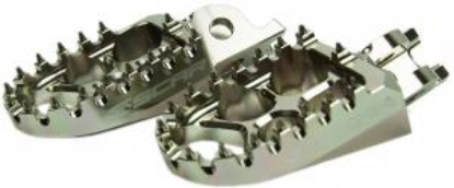 Picture of CR / CRF 02- / KX250F 06- / KX450F 07- EVO FOOTPEGS ALU TI COLOR