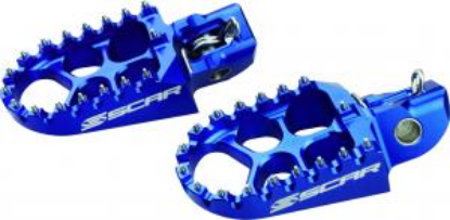 Picture of SX-TC 85 18- / SXF-FC 16- / EXC-FE 17- EVO FOOTPEGS ALU BLUE COLOR