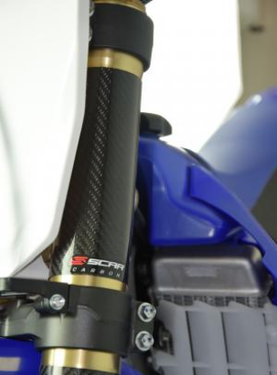 Picture of CARBON UPPER FORK WRAPS 160 X 52 MM FITS FROM 125CC