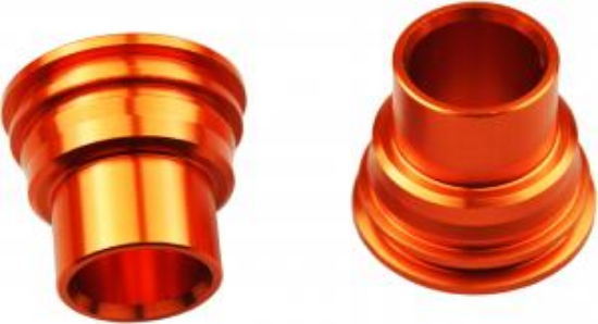 Picture of 125- SX/SX-F 03-12 125- EXC/EXC-F 03- SX85 12-18 REAR WHEEL SPACER KTM ORANGE AXLE 20MM