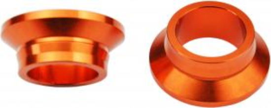 Afbeeldingen van 125-450 SX/SX-F 13- REAR WHEEL SPACER KTM ORANGE AXLE 25MM