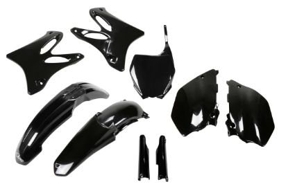 Picture of UFO FULL KIT YAMAHA BLACK - YZ 125/250 2006-07