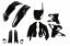 Afbeeldingen van UFO FULL KIT YAMAHA BLACK RESTYLING - YZ 125 2002-2004