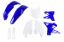 Picture of UFO FULL KIT YAMAHA OEM RESTYLING - YZ 125 2005-2007