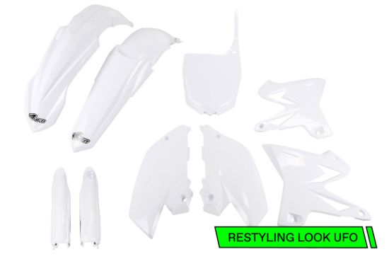 Afbeeldingen van UFO FULL KIT YAMAHA WHITE RESTYLING - YZ 125 2008-2014