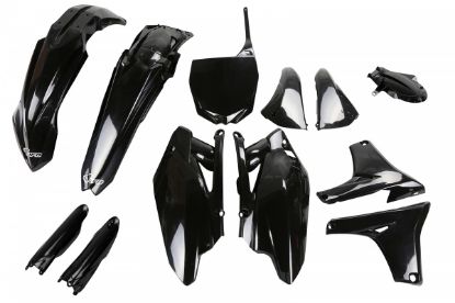 Afbeeldingen van UFO FULL KIT YAMAHA BLACK - YZF 450 2011-2013