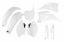 Afbeeldingen van UFO FULL KIT YAMAHA WHITE - YZF 250 2006-2009