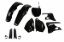 Afbeeldingen van UFO FULL KIT YAMAHA BLACK - YZ 125 2000-2001