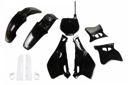 Afbeeldingen van UFO FULL KIT YAMAHA BLACK - YZ 125 1993-1995
