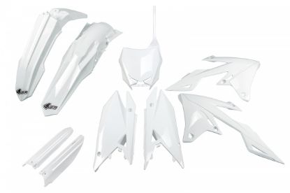 Afbeeldingen van UFO FULL KIT SUZUKI WHITE - RMZ 250 2019-2024
