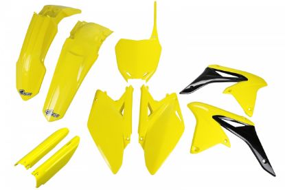 Picture of UFO FULL KIT SUZUKI YELLOW - RMZ 250 2010-2018