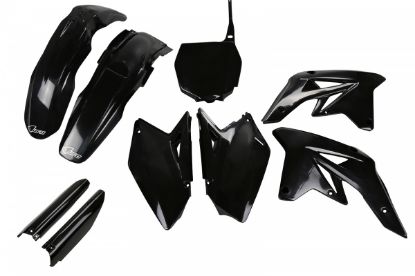 Afbeeldingen van UFO FULL KIT SUZUKI BLACK - RMZ 250 2007-2009