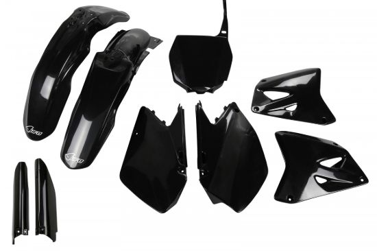 Afbeeldingen van UFO FULL KIT SUZUKI BLACK - RM 125 2006-2024