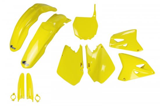 Afbeeldingen van UFO FULL KIT SUZUKI YELLOW - RM 125 2001-2005