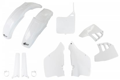 Afbeeldingen van UFO FULL KIT SUZUKI WHITE - RM 125 1992-1992