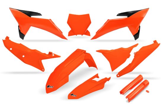Afbeeldingen van UFO FULL KIT KTM NEON ORANGE - SX / SXF 2025-