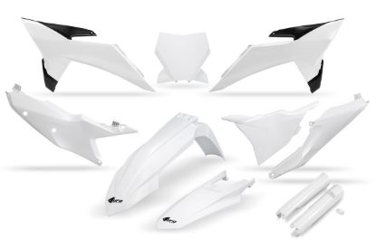 Afbeeldingen van UFO FULL KIT KTM WHITE - SX / SXF 2025-