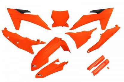 Afbeeldingen van UFO FULL KIT KTM NEON ORANGE - SX / SXF 2023-2024