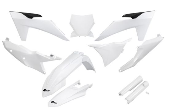 Afbeeldingen van UFO FULL KIT KTM WHITE - SX / SXF 2023-2024