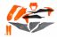 Picture of UFO FULL KIT KTM OEM 21 WITH HEADLIGHT - EXC / EXC-F 2020-2023
