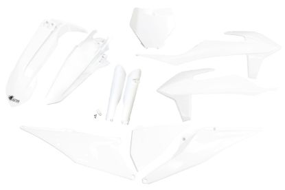 Afbeeldingen van UFO FULL KIT KTM WHITE - SX / SX-F 2019-2022